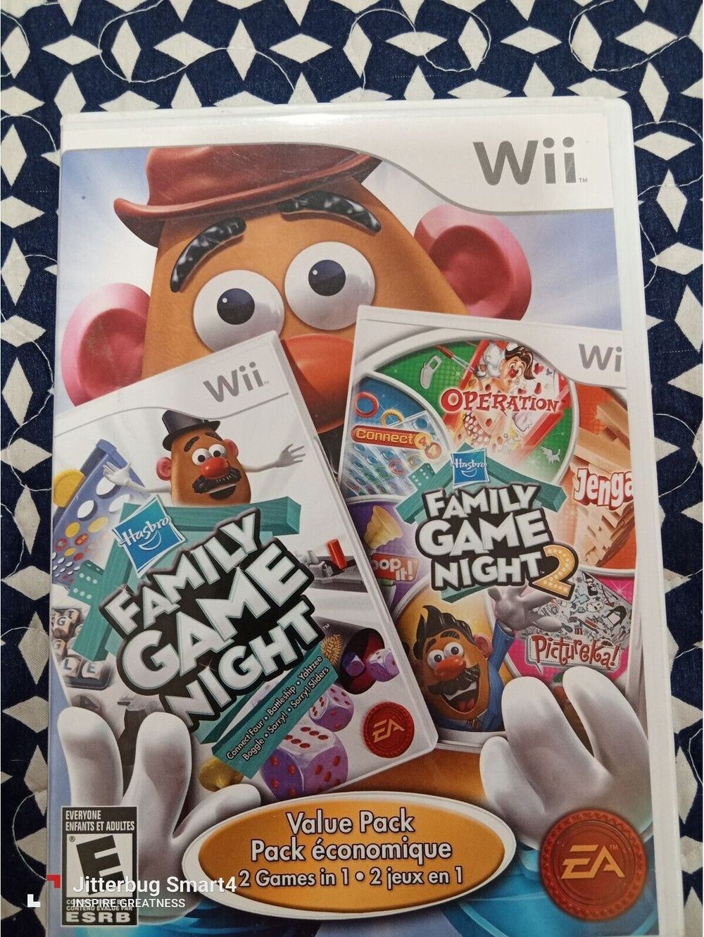 Hasbro Family Game Night Value Pack (Nintendo Wii, 2010)